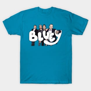 Official Real Logo for Bluey Dog TV Show Official T-Shirt